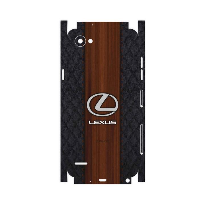 برچسب پوششی ماهوت مدل Lexus-FullSkin مناسب برای گوشی موبایل ال جی Q6 MAHOOT  Lexus-FullSkin Cover Sticker for LG Q6